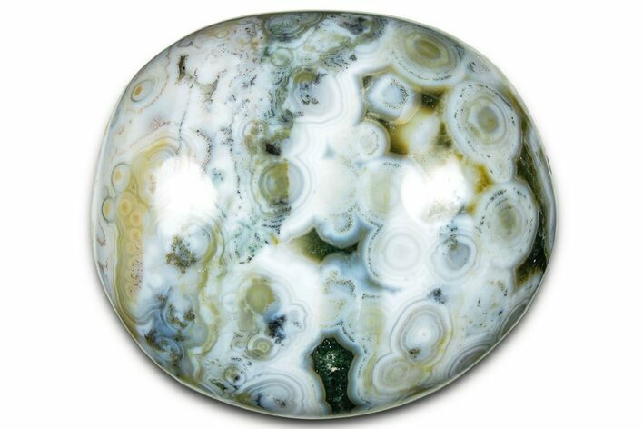 Polished Ocean Jasper Stone - Madagascar #329960